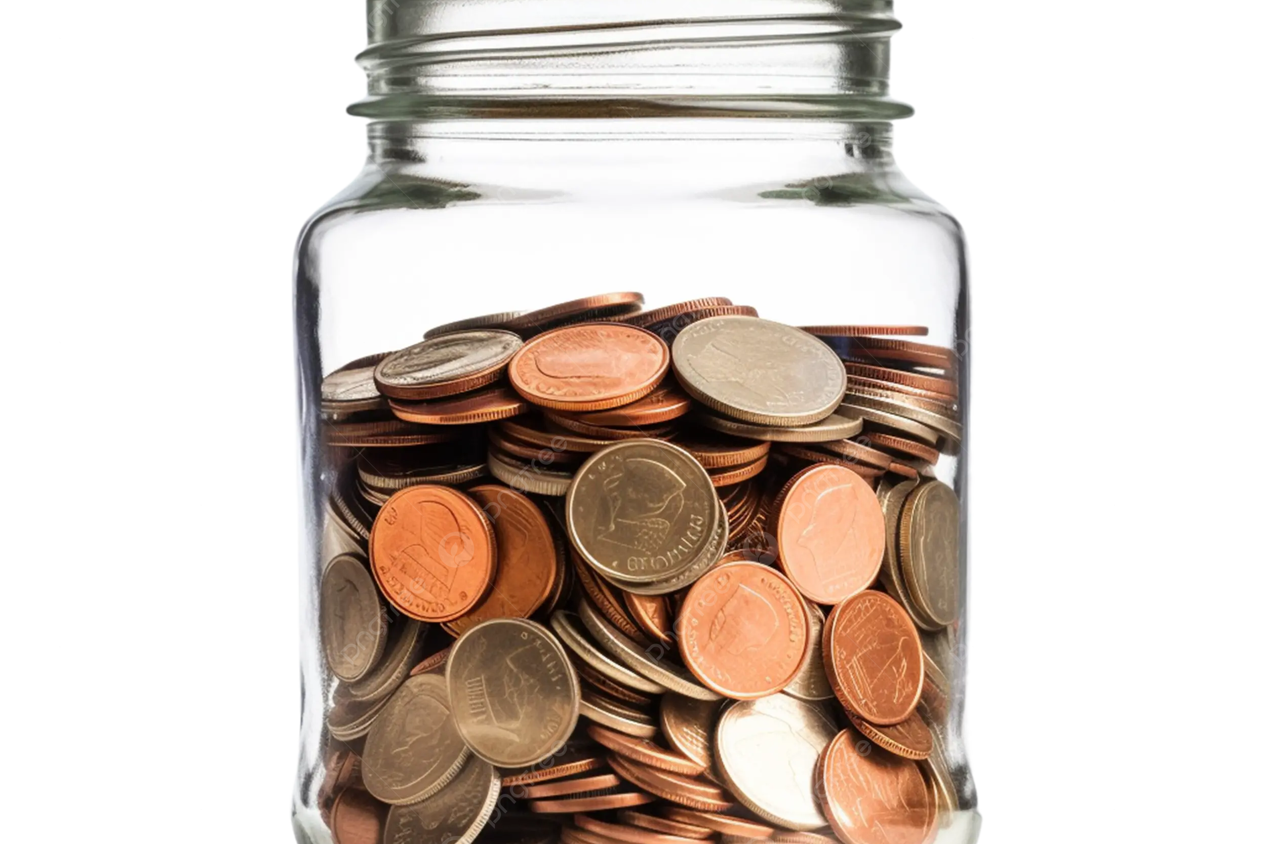 Pote de Moedas - fundo de emergência que está sendo acumulada.